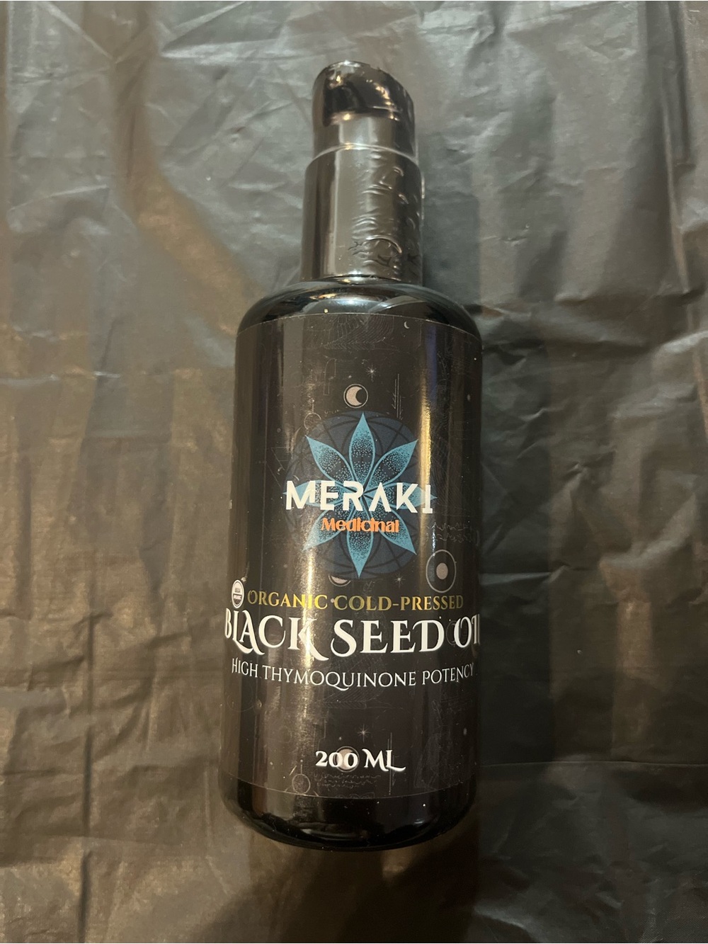 meraki Black Seed Oil with Blue Accent - Men's Grooming